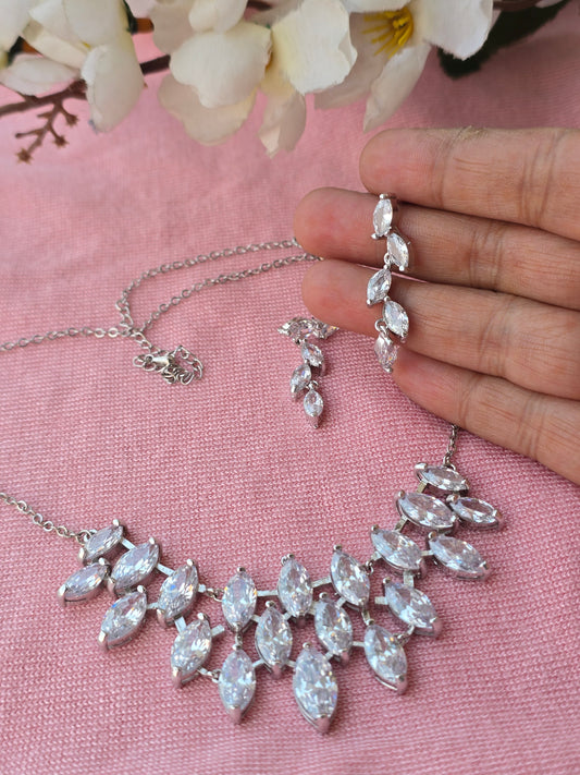 Crystal CZ Pendant set