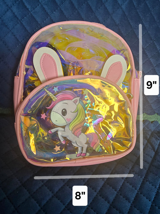 Holographic Unicorn Backpack