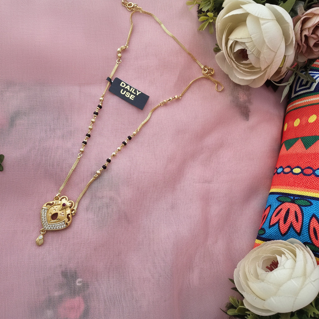 Daily Wear Gold Plated Mangalsutra