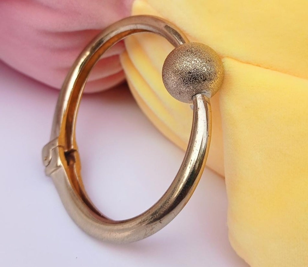 Golden Openable Bracelet