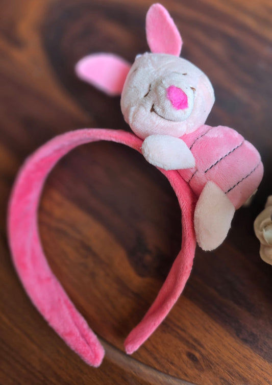 Baby Piglet Plush Hairband