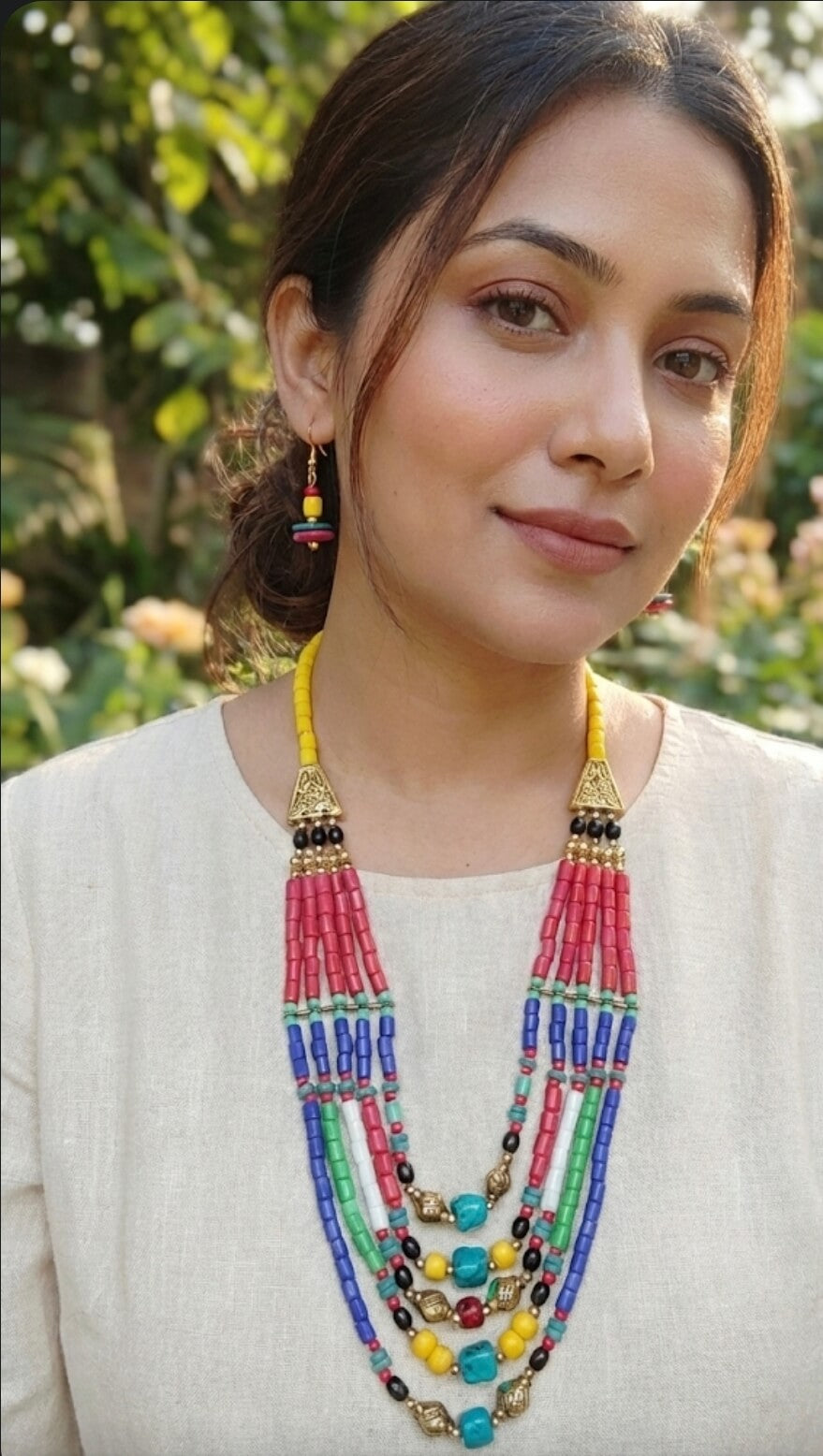 Multicolored Boho Necklace