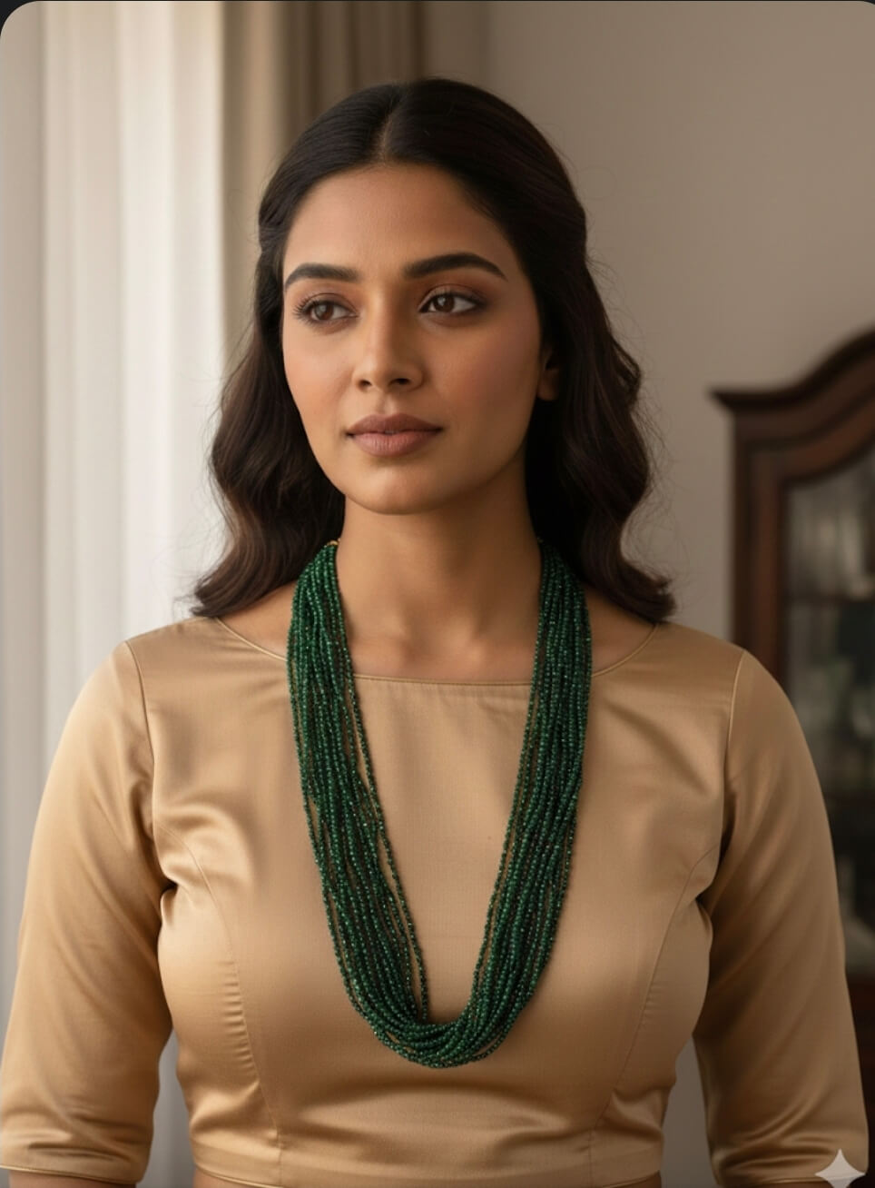 Elegant Multi-Strand Hydro Beads Necklace for Women | Festive & Party Wear Jewellery