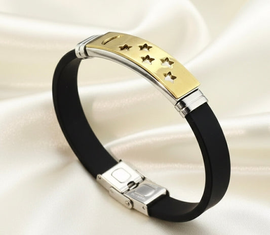 Men's Bracelet with Stars
