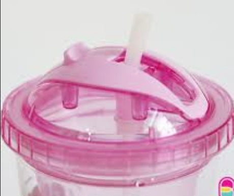Pink Double Walled Sipper