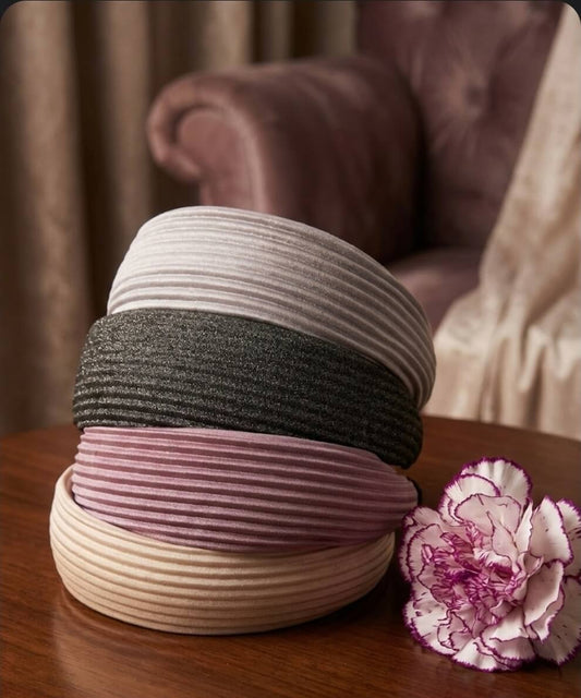 Shimmery Broad Hairbands