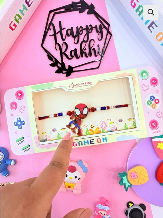 Dancing Cartoon Rakhi with Movable Legs | Kids Rakhi Gift