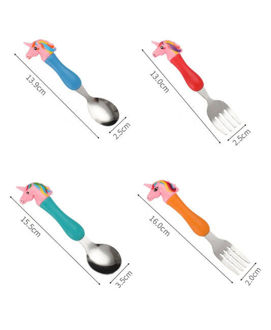 Unicorn Cutlery Set