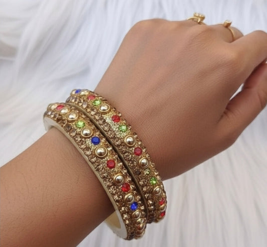 Multicolored Bangle Set