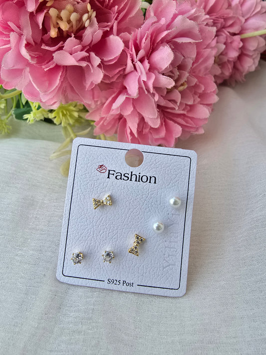 Dainty Stud Earrings Set