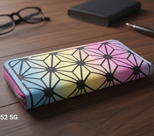 Holographic Reflective Luminous Wallet