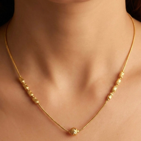 Golden Chain with golden beads