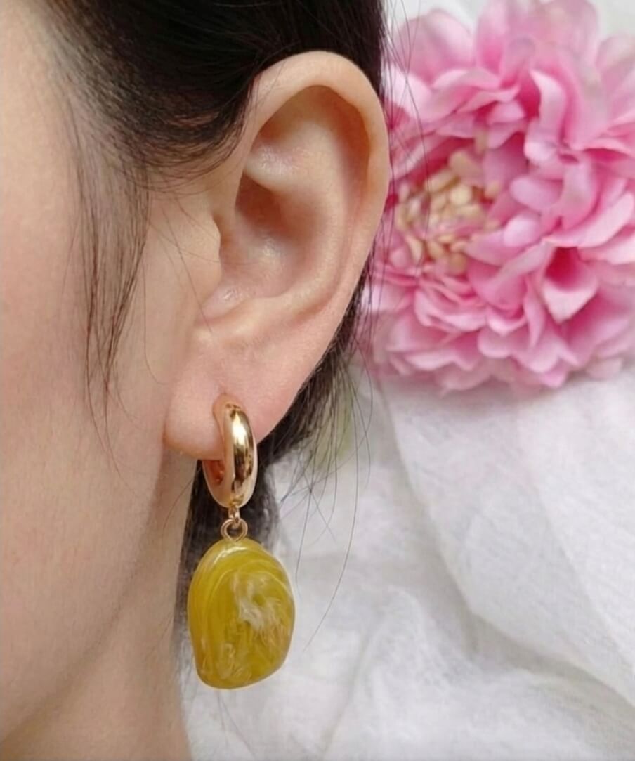 Baltic Amber Drop Earrings