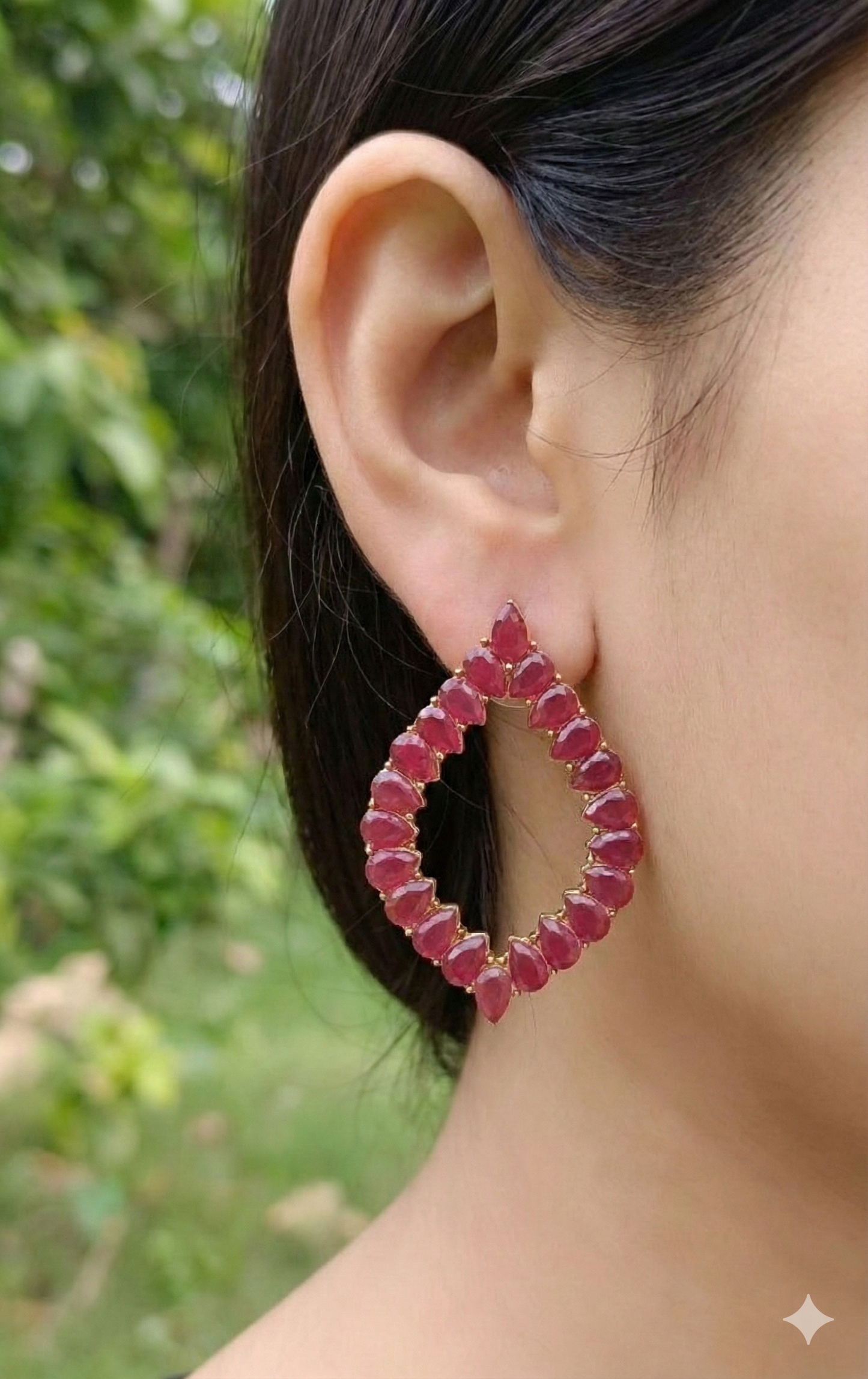 Ruby Studs