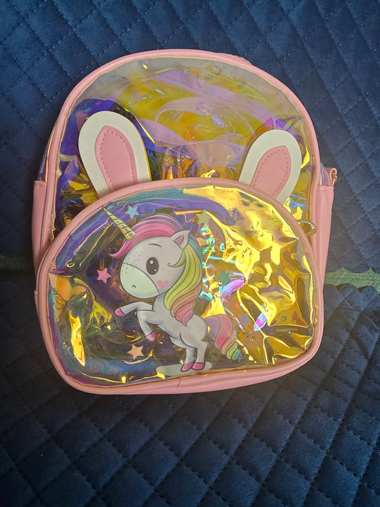 Holographic Unicorn Backpack
