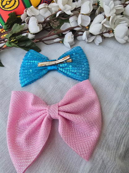 Bow Clips / Hairpins(set of 2)