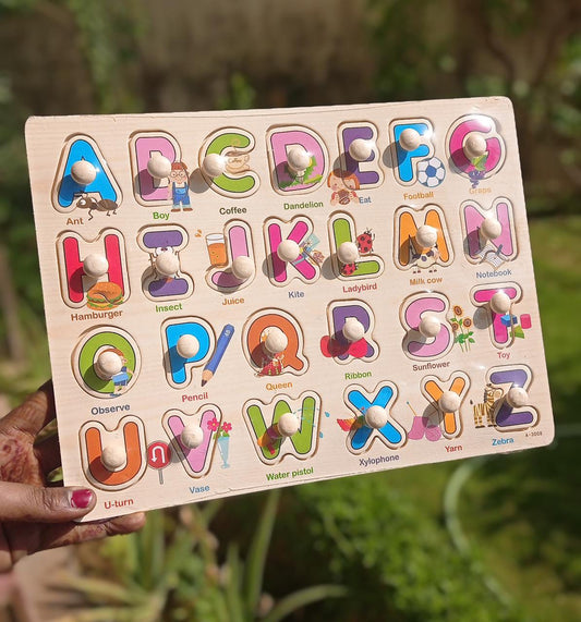 Wooden Alphabet and Number Educational Combo (set of 2)