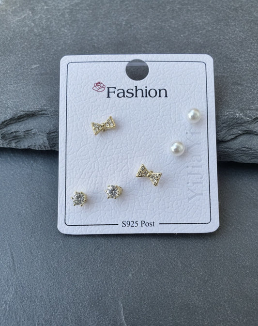 Dainty Stud Earrings Set
