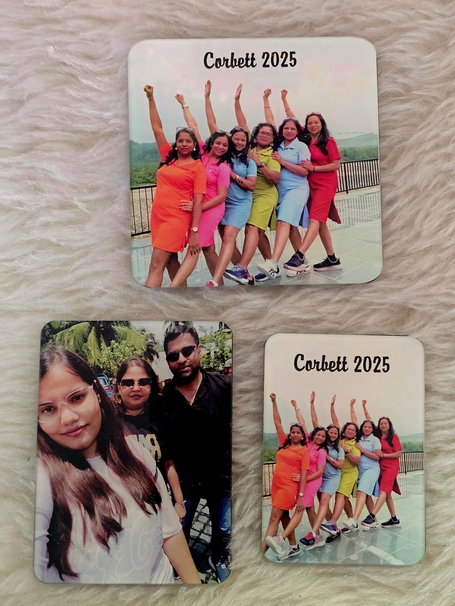 Custom Acrylic Fridge Magnet – Personalized Photo Magnet (4x3 / 4x4 Inches)