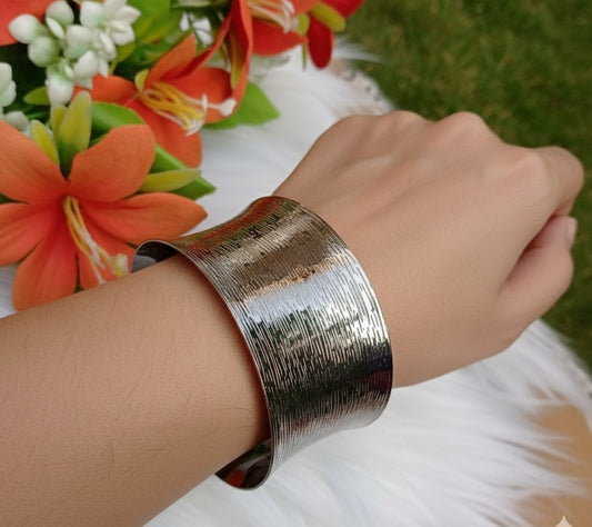 Oxidized Dark Grey Bracelet