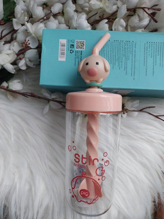 Kawaii Sipper with Self Stirrer