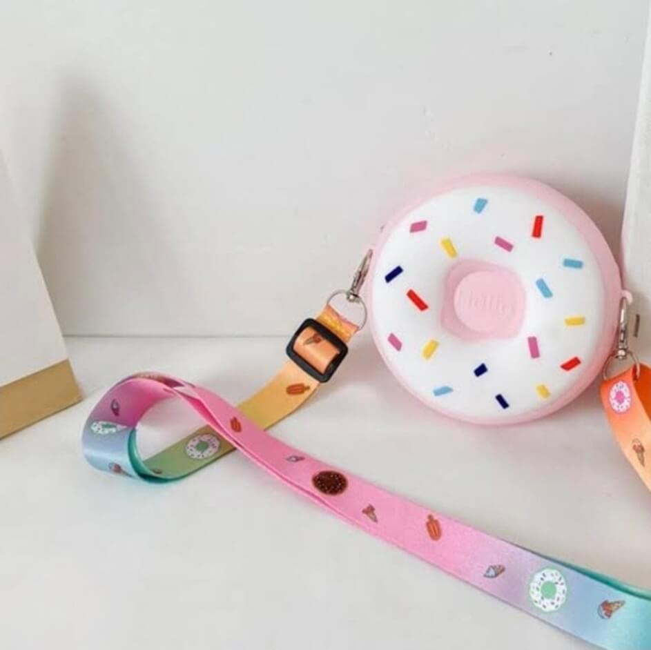 Cute Silicone Pouch with Sling | Mini Purse for Girls