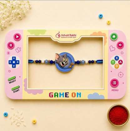 Cartoon Magnet Rakhi with Roli | Kids Rakhi for Raksha Bandhan