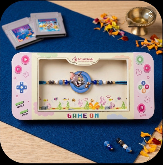 Cartoon Magnet Rakhi with Roli | Kids Rakhi for Raksha Bandhan