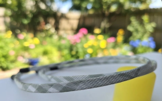 Checked Metal Hairbands