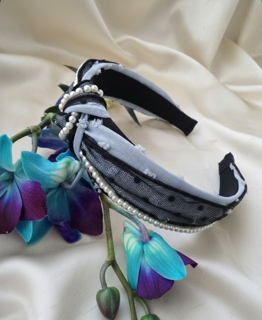 Knot Hairbands with Pearl work
