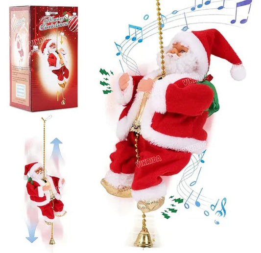 Musical Santa Climbing Rope