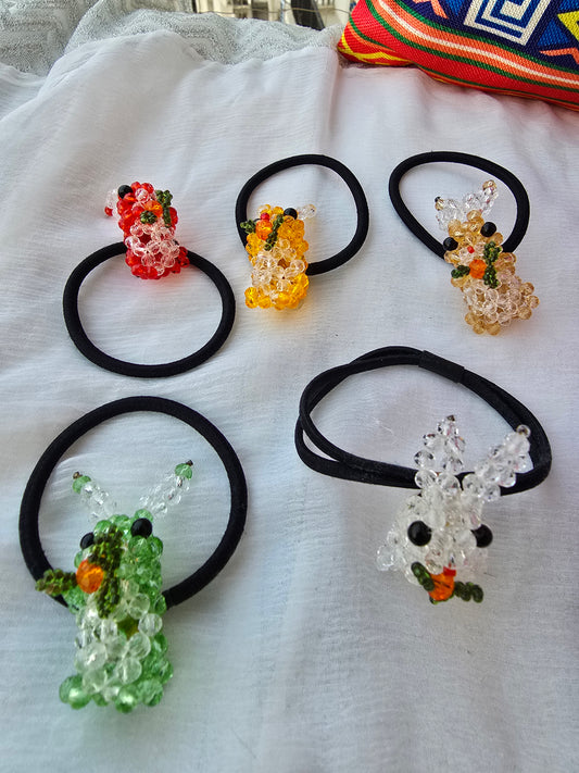 Bunny Hair ties(rubberbands)