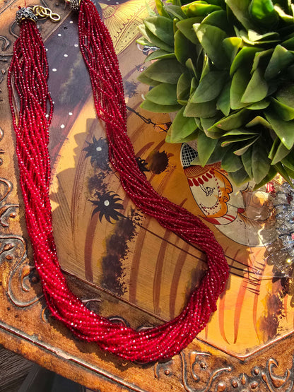 Elegant  Multi-Strand Hydro Beads Necklace for Women | Festive & Party Wear Jewellery
