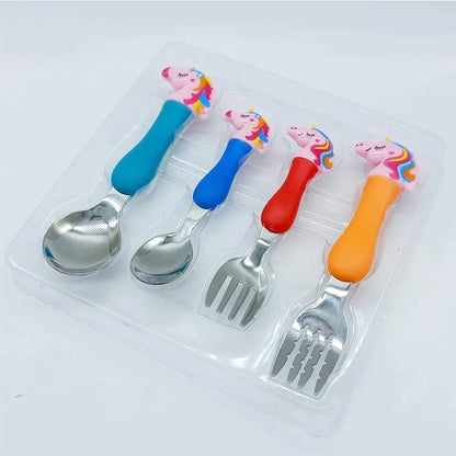 Unicorn Cutlery Set