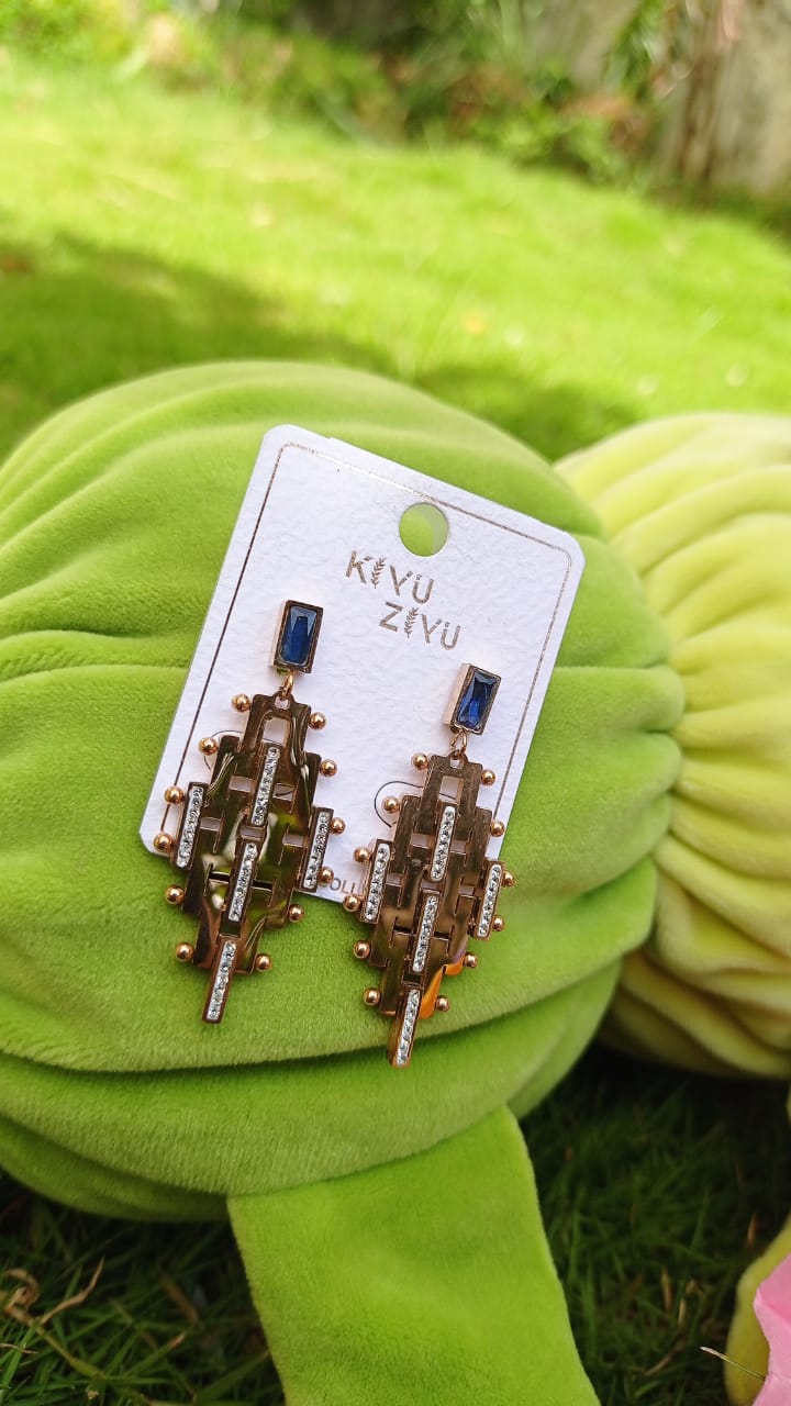 Antitarnish Fashion Earrings with AD