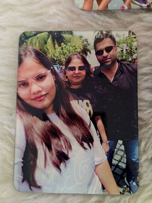 Custom Acrylic Fridge Magnet – Personalized Photo Magnet (4x3 / 4x4 Inches)