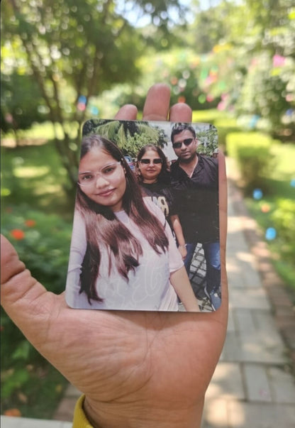Custom Acrylic Fridge Magnet – Personalized Photo Magnet (4x3 / 4x4 Inches)