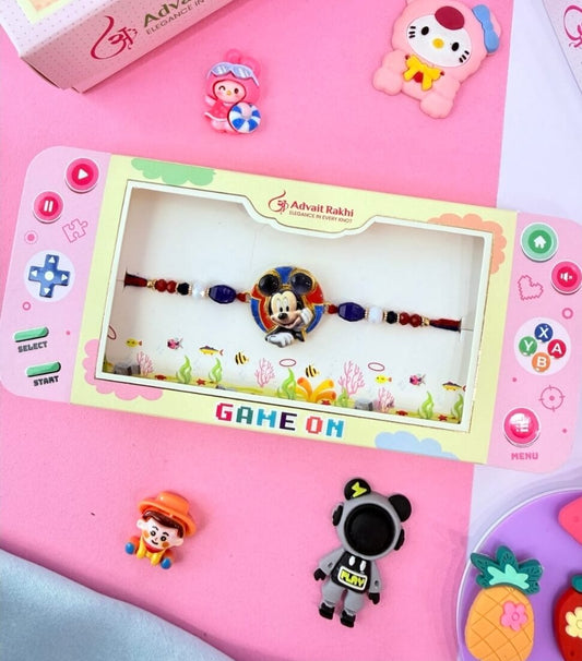 Cartoon Magnet Rakhi with Roli | Kids Rakhi for Raksha Bandhan