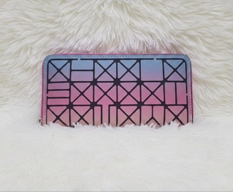 Holographic Reflective Luminous Wallet