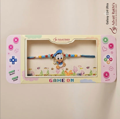 Dancing Cartoon Rakhi with Movable Legs | Kids Rakhi Gift