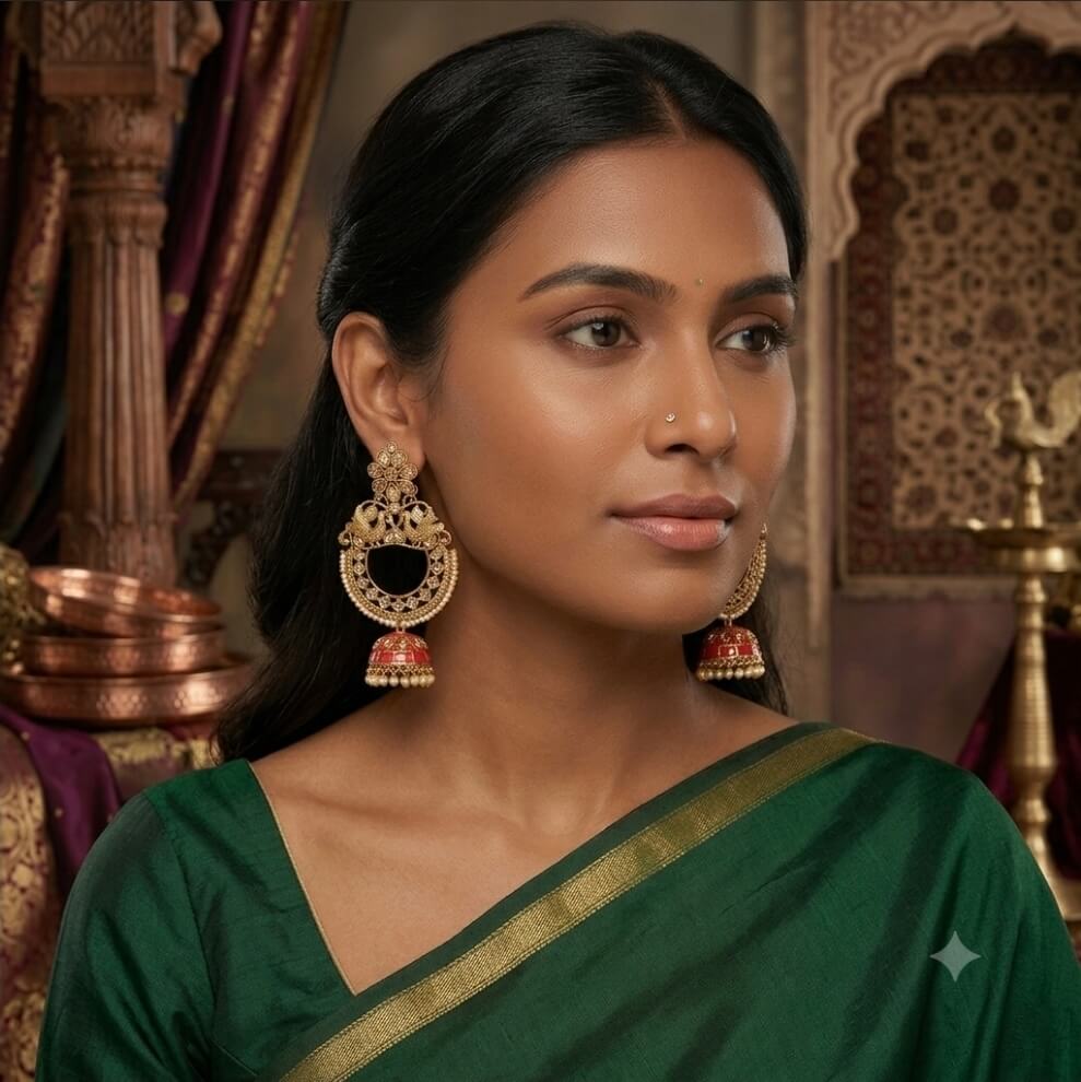 Royal Heritage Statement Earring Combo