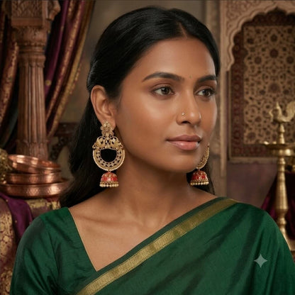 Royal Heritage Statement Earring Combo