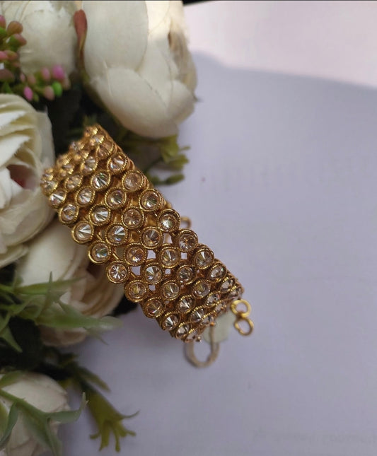 Adjustable Kundan Bracelet