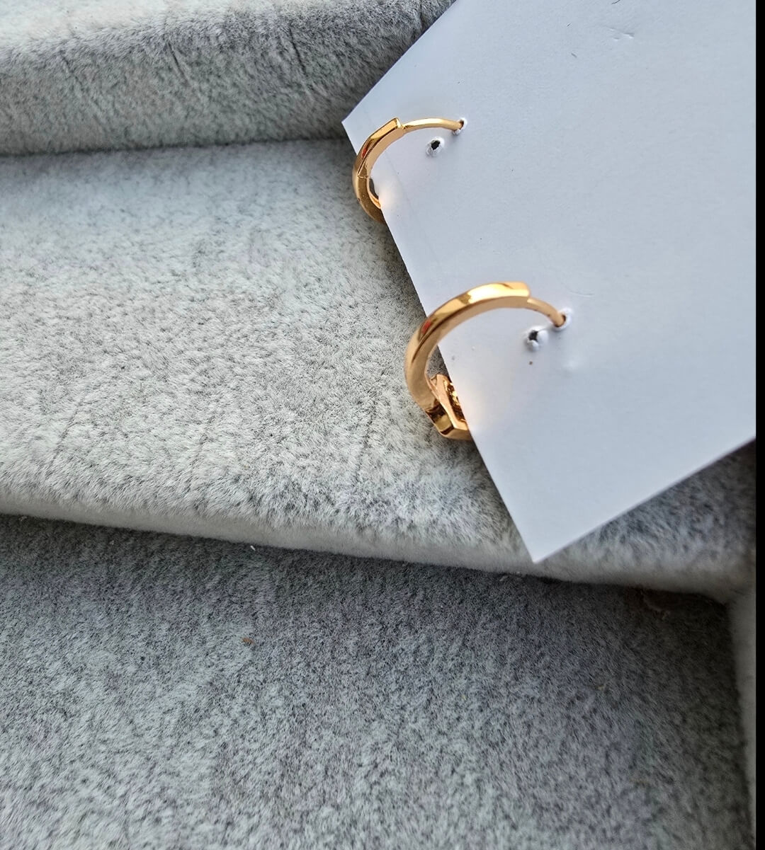 Cute small floral drop AD earrings