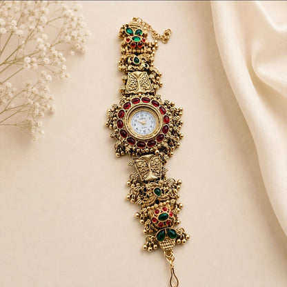 Kashmiri Bracelet Watch for Women | Bhabhi Rakhi Gift