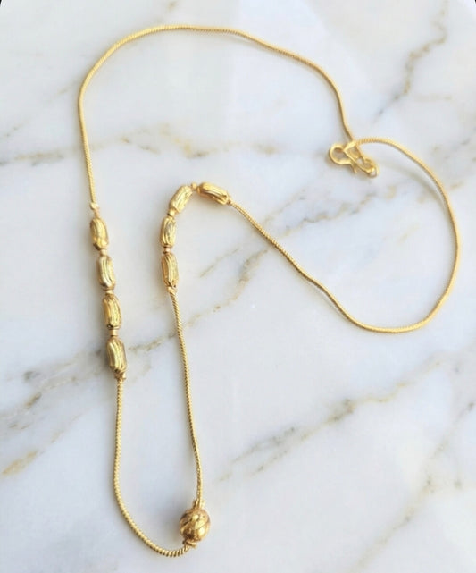 Golden Chain with golden beads