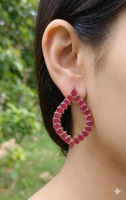 Diamond Shaped Dangle earrings