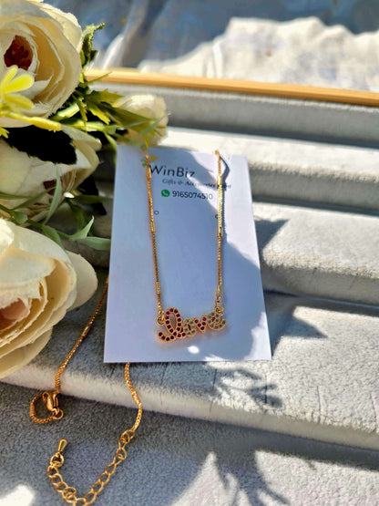 Love Pendant Neckpiece