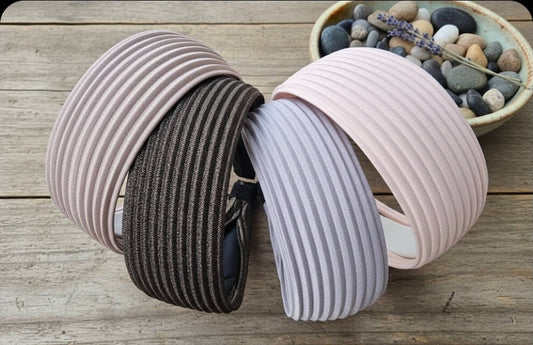 Shimmery Broad Hairbands