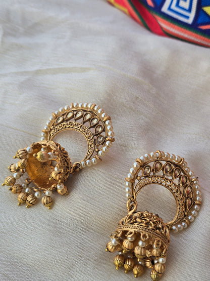 Chandbali Jhumkas